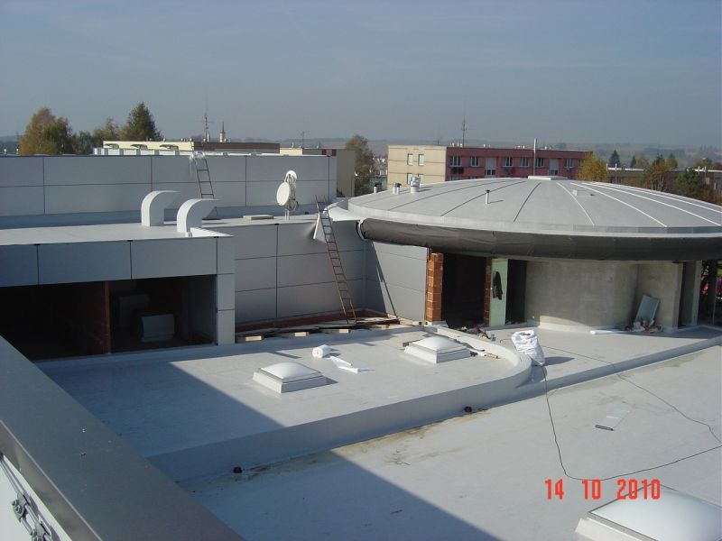 Bravoll Žirovnice foliové střechy